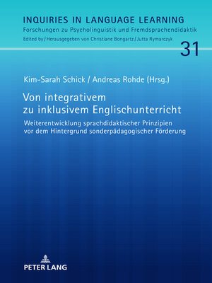 cover image of Von integrativem zu inklusivem Englischunterricht
